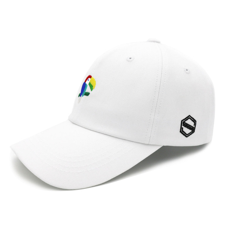 PARROT - WHITE COLOR BALL CAP